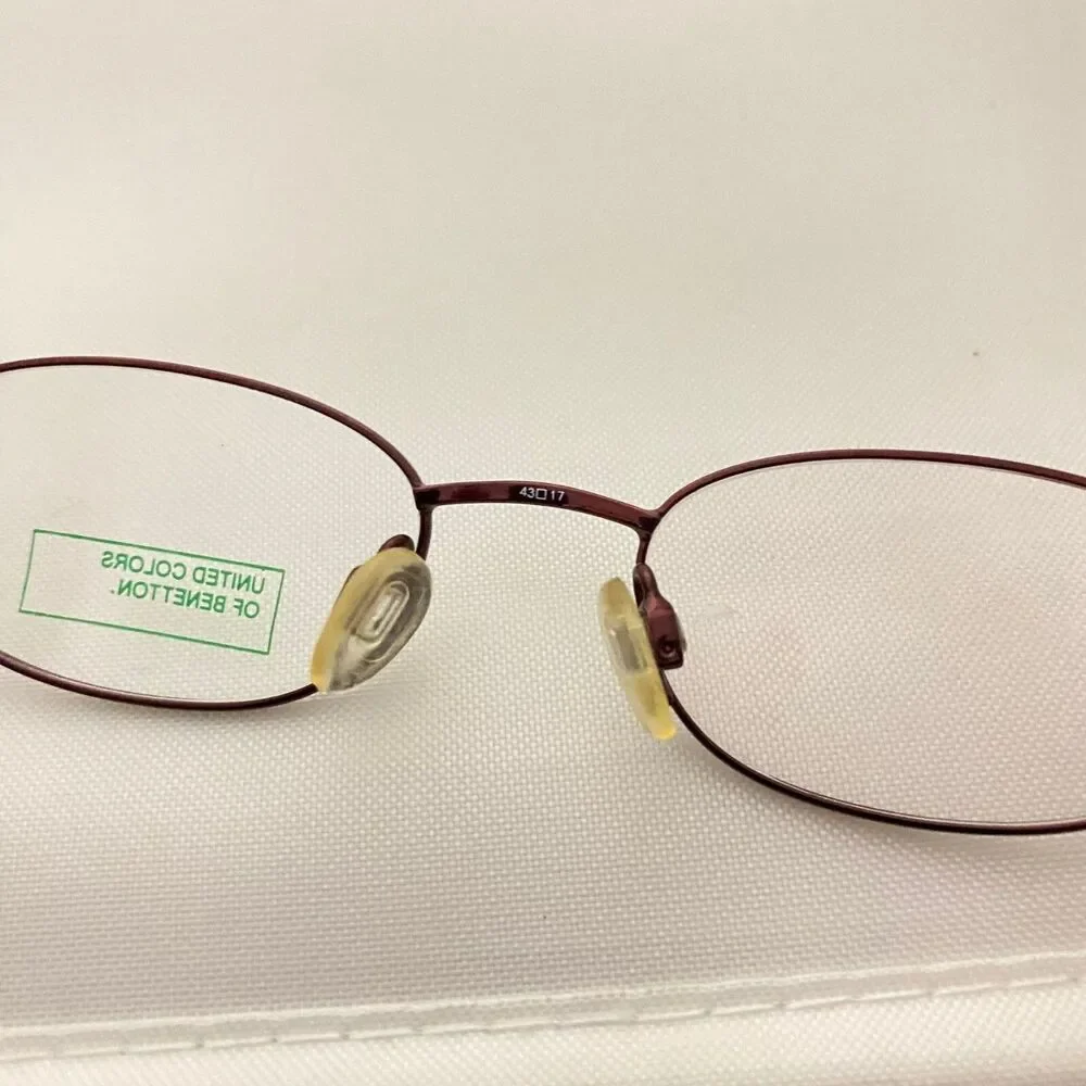 #5805 United Colors of Benetton Girls Purple Eyeglass Frames 43-17-120